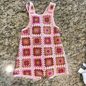 Zara 3 year crochet romper